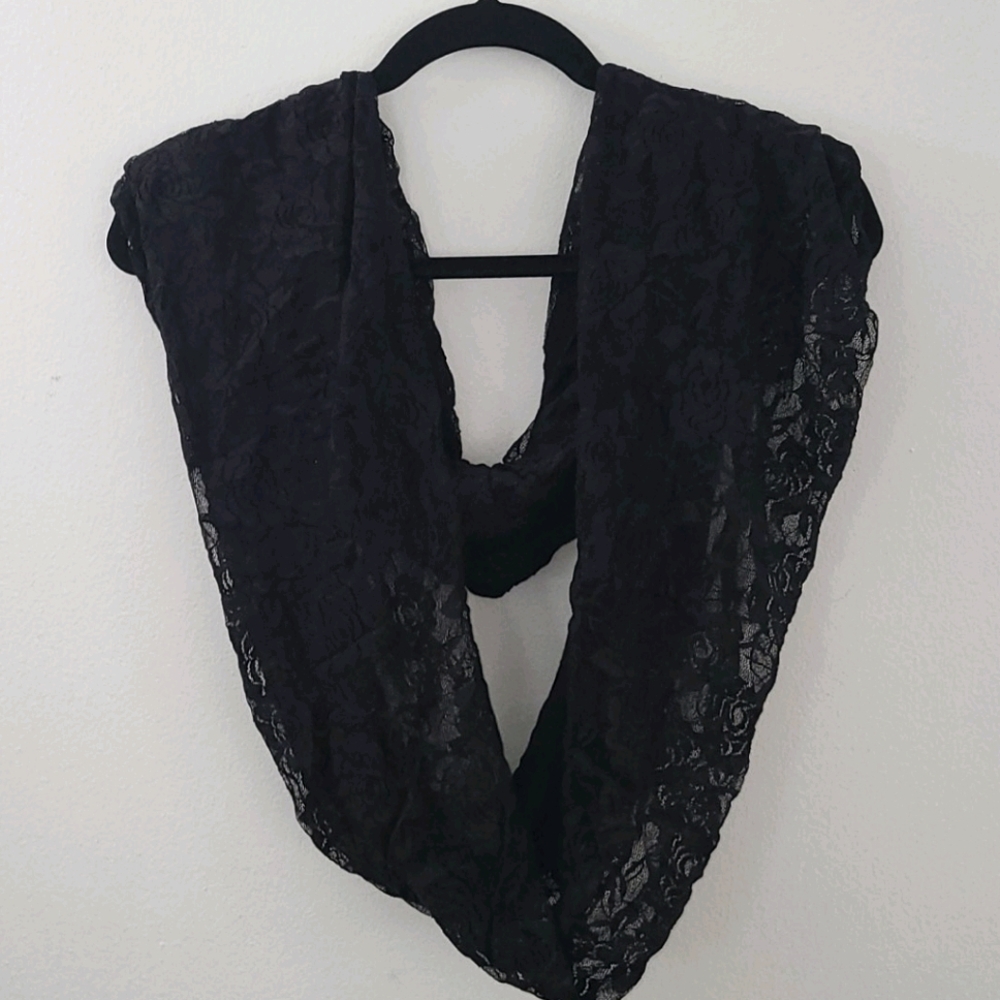 Lace Infinity Scarf